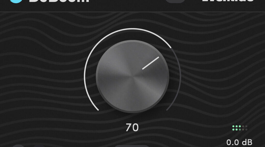 One knob interface, DeBoom (showing bypass switch, and... yeah, one knob)